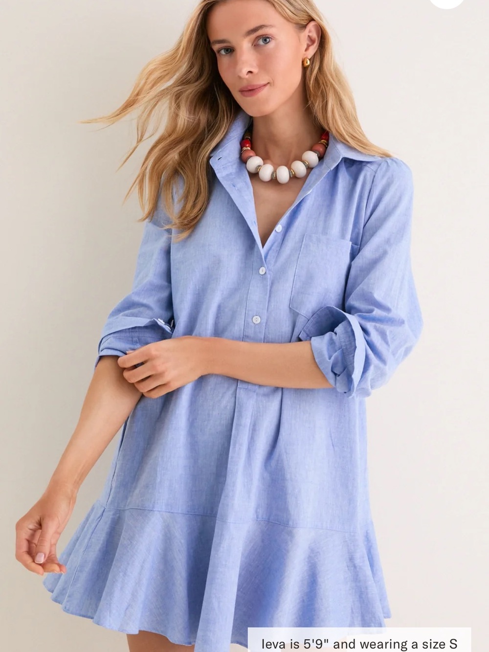 Tuckernuck chambray Callahan shirt dress NWT size xs